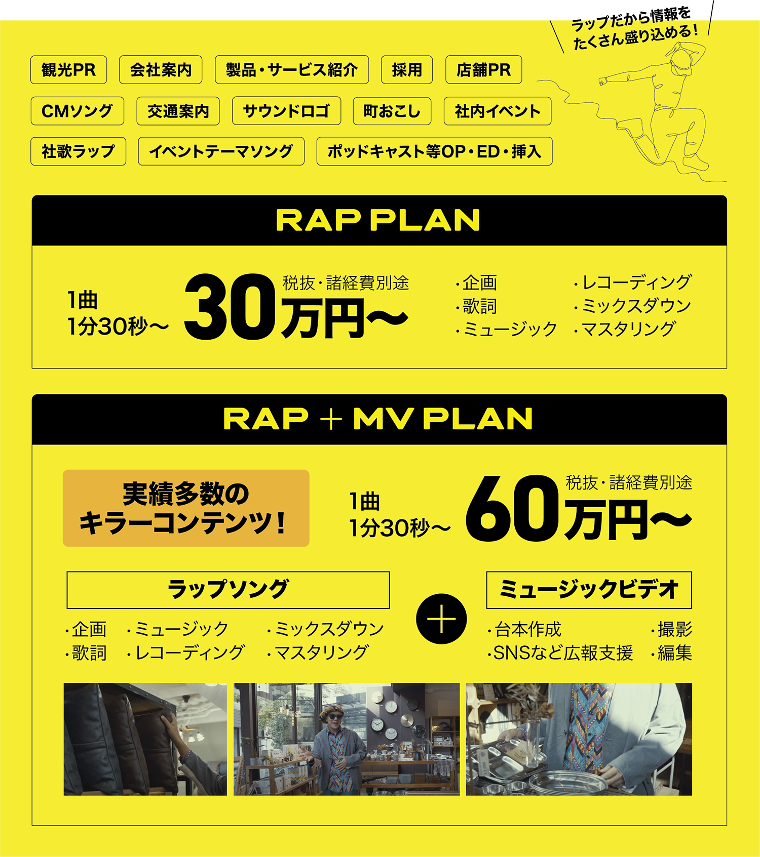 ビジネスラップサービス概要